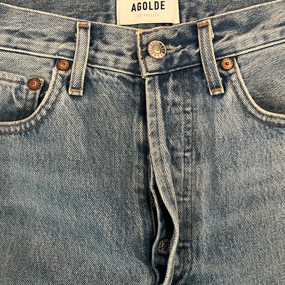 Agolde Riley High Rise Crop size 26 - Picture 9 of 11